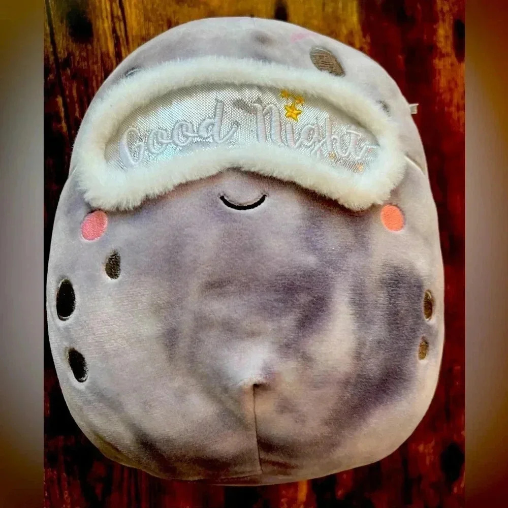 KELLYTOY | Squishmallow Boulder Space Squad Moon Good Night Plush.